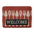 thumbnail image 1 of Carolines Treasures SB3090RUG Serving Spoons Welcome Machine Washable Memory Foam Mat, 1 of 4