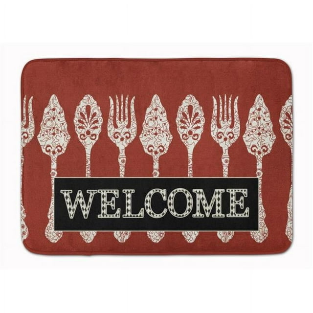 Carolines Treasures SB3090RUG Serving Spoons Welcome Machine Washable Memory Foam Mat