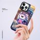 thumbnail image 3 of JAUCASE For iPhone 16 Pro Case Compatible with MagSafe Bear Pattern PC+TPU Matte Phone Cover - Summe, 3 of 4