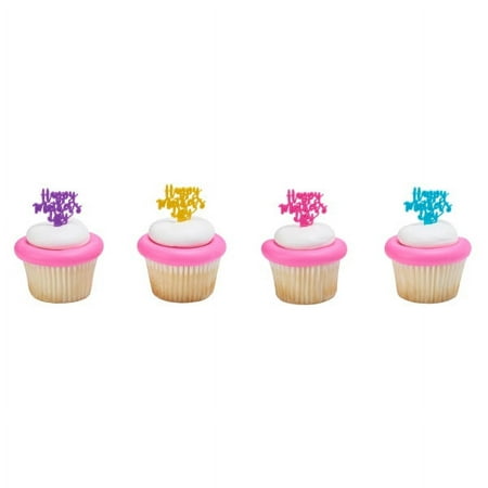 Bright Mother's Day Cupcake Picks 24ct