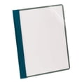 thumbnail image 3 of Earthwise by Oxford 100% Recycled Clear Front Report Covers, 3-Prong Fastener, 0.5" Capacity, 8.5 x 11, Clear/Blue, 25/Box, 3 of 5