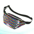 thumbnail image 5 of WAXIAYU Women's Belt Bag Crossbody Fanny Pack Sequin Waist Travel Pouch, 5 of 6