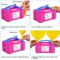 thumbnail image 2 of Chamvis Electric Balloon Pump - 110 600W Balloon Arch Kit Balloon Garland Kit Party Decorations, 2 of 7
