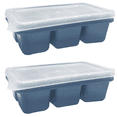 thumbnail image 1 of Ice Cube Trays - Square Ice Cube for Chilling Whiskey Wine Cocktail Beverages Juice, 1 of 6