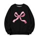 thumbnail image 5 of Sudadera sin capucha para niñas, cuello redondo, sudadera extragrande, jersey de manga larga para niñas de 1 a 12 años., 5 of 6