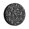 thumbnail image 1 of Balery Daisies Flowers Cubiertas para Neumáticos - Protector Resistente para Neumáticos de Camioneta, SUV, Remolque, Camper y RV-17 inch, 1 of 6