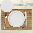 thumbnail image 3 of Ambesonne Rustic Place Mats Set of 4, Grunge Wooden Shutters, Standard Size, Brown Pale Brown, 3 of 6