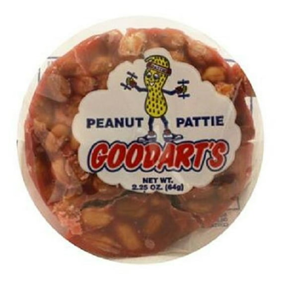 Goodarts, Peanut Pattie, Count 24 - Sugar Candy / Grab Varieties & Flavors