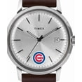 thumbnail image 1 of TIMEX Marlin Automatic 40mm Chicago Cubs Leather Mens Watch, 1 of 1