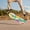 Color3, variant on 31'' Complete Skateboard 7 Layer Canadian Maple Double Kick Deck Skateboards palm tree mountains fog palm tree Skate Board for Beginner Adult Gifts