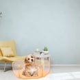 thumbnail image 1 of Greenadscape 1Set Portable Playpen for Cats and Small Dogs in Orange Polyester, 1 of 8