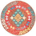 thumbnail image 4 of SAFAVIEH Aspen Edna Tribal Runner Rug, Brown/Red, 2'3" x 7', 4 of 10