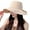 Beige, variant on Bucket Hats for Women Sun Beach Hat Teens Girls Wide Brim Summer Fisherman's Caps