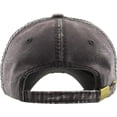 thumbnail image 5 of Dark Gray American Eagle Vintage Distressed Washed Baseball Cap Dad hat, 5 of 5