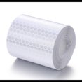 thumbnail image 1 of 2 Rollos de Cintas Reflectantes de 2 Colores, Cinta de Advertencia Reflectante Etiqueta de Seguridad Nocturna, Plata, Rojo-5 cm * 3 m-Cinta de Advertencia para vehículos Coche, 1 of 5