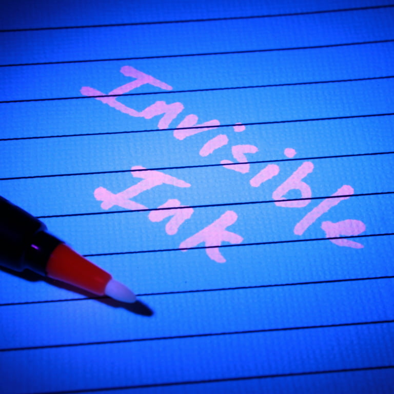 Shomer UV Spy Pen Invisible Ink Security Marker Pink