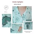 thumbnail image 4 of Conjunto de pijamas de invierno y Navidad para niños, ropa de dormir de manga larga con dibujos animados, para otoño, 4 of 4