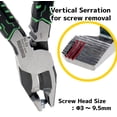 thumbnail image 4 of Cortador de cables Shearing Linesman de 8.5 pulgadas de Pliers ENGINEER, 4 of 7