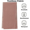 thumbnail image 4 of Premium Chair Replacement Fabric with 4 Bungee Cord Set, for Anti Gravity Chairs Outdoor Recliner Patio Lounge Chair Lawn Beach Sling Chair, Coffee, 4 of 4