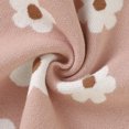 thumbnail image 3 of B91xZ Bodysuits for Baby Girls Oversized Sweater Romper Fall Winter Clothes (Pink, 6-9 Months), 3 of 5