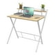 thumbnail image 1 of Escritorio Top Living Plegable de MDF y Acero con Estante Blanco, 1 of 11