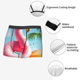 thumbnail image 3 of Naloa Tropical Flamingo Pool Float Mens Underwear - Boxers for Men, Mens Boxer Briefs, Classic Briefs for Men-Medium, 3 of 5