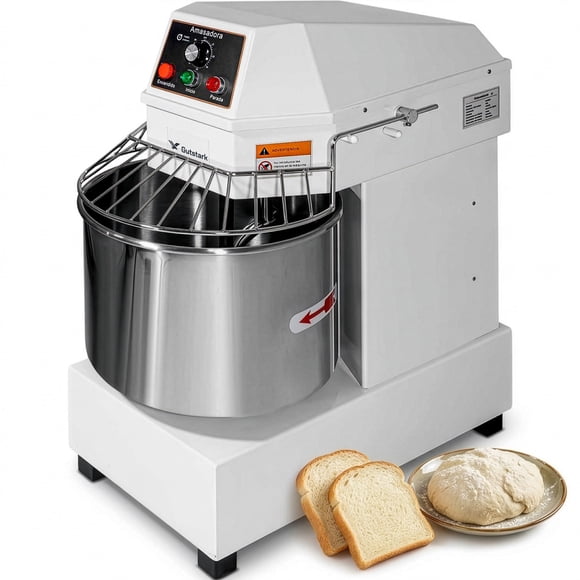 Amasadora Industrial Revolvedora 40lts Gutstark Capacidad 5- 25 kg 1500W Acero Inoxidable