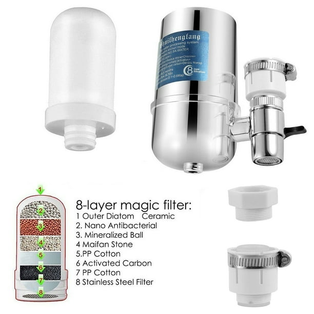 Filtre domestique d'eau Purificateur d'eau Robinet en céramique - Plan C