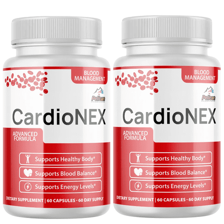 CardioNEX-Blood Support- 2 Bottles- 120 Capsules