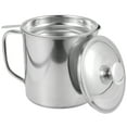 thumbnail image 4 of Bacon Grease Container with Strainer Stainless Steel Oil Pot Household Grease Container, 4 of 6