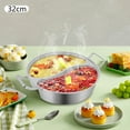 thumbnail image 5 of Double-flavor Hot Pot Hot Pot with Divider Hot Pot with Clear Lid, 5 of 19