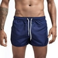 thumbnail image 3 of Men'S Swim Shorts Swim Trunks Quick Dry Board Breathable Drawstring With Pockets, 3 of 9