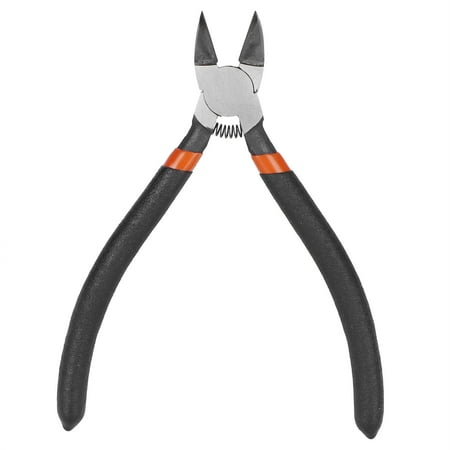 

Cutting Mini Diagonal Nippers Wire Cable Cutting Spring Handle Electrician Hand Tools6in