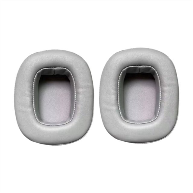 1 Par de Almohadillas de Esponja para los Oídos, de Cojín, Almohadillas de Repuesto para Auriculares G5 G50 G35 G3 G5 PLUS, Color Gris