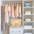 thumbnail image 6 of Storage Box With Lid 16.5x12.6x11.8In Lidded Home Storage Bins Foldable Stacked Household Storage Box Cute White Mouse, 6 of 7