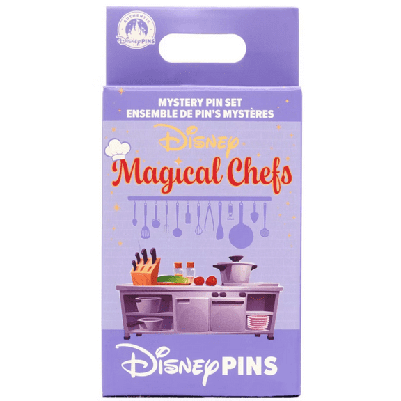 Disney Parks Magical Chefs Mystery Pin Set Sealed New