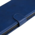 thumbnail image 3 of Compatible with Motorola Moto G PLAY 2021 Case Premium Leather Cover with Cash Card Slots Soft TPU Back Cover Magnetic Flip Leather Wallet Case - Blue, 3 of 5