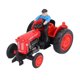 thumbnail image 2 of Modelo de vehículo tractor de simulación, aleación robusta, ingeniería, coche de granjero, juguete para niños, rojo, 2 of 14