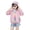 Pink, variant on XXWXYD Kids Rain Jacket Lightweight Waterproof Hooded Raincoat Windbreaker Girls Outdoor Sun Protectio𝗇 Casual Jackets Coats Thin Sun Protectio𝗇 Layer Casual Play Kids