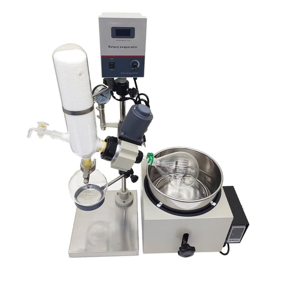 Techtongda Rotary Evaporator Rotavapor Lab Equipment with Digital Screen Heating Bath 2L