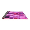 thumbnail image 2 of Ahgly Company Indoor Square Patchwork Pink Transitional Area Rugs, 3' Square, 2 of 4