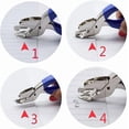 thumbnail image 4 of Quick Staple Remover Tool, Staple Remover, Staple Remover, Staple Remover With Rubber Grips,Desktop Claw Tool Puller For Easily Removing Staples Famil, 4 of 4