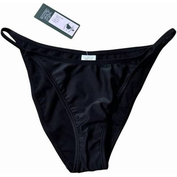 Women's Low-Rise High Leg Ultra Cheeky Bikini Bottom, Wild Fable, XXS