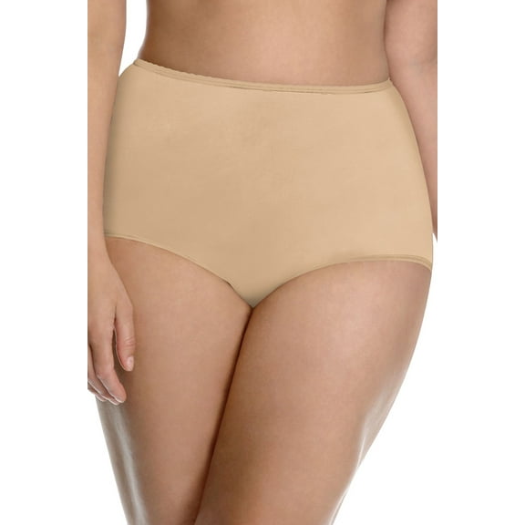 Women's Bali 2633 Skimp Skamp Brief Panty (Nude 10)