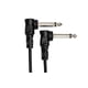 thumbnail image 2 of Cable de conexión para guitarra Hosa CFS-106 moldeado en ángulo recto de 15 cm, 2 of 6