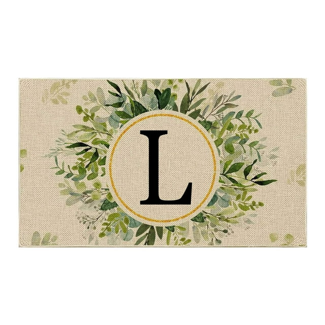 Tapis de Sol d'Été Paillasson Extérieur Intérieur Tapis d'Entrée Robustes Tapis de Bienvenue pour Extérieur Patio Sol Entrée Porche Garage Bureau,Entrée de Maison, Garage, Patio Porche Style Ferme