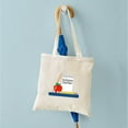 thumbnail image 5 of CafePress - Religion Teacher (Notebook) Tote Bag - Unisex Canvas Tote Bag, Beige, 1-Piece, 5 of 7