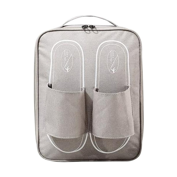 Xihbxyly Bolsa Portátil para Guardar Zapatos, Organizador de Viaje de Gran Capacidad, de Poliéster, Diseño Compacto, para Colocar En El Maletero, Tamaño 23 X 14 X 29 Cm.