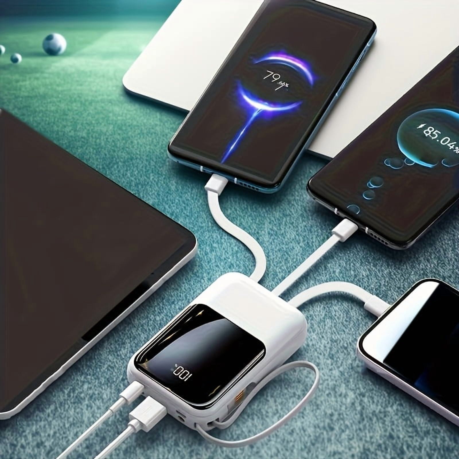 20W Fast Charging Power Bank 20000mAh, Slim Portable Charger with LED Display, External Battery Pack for Phone and Electronic Devices, Holiday Gifts