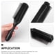 thumbnail image 2 of Hair Brush 9-Row Travel Hair Comb for Hairdressing Black Styling Brush, 2 of 3